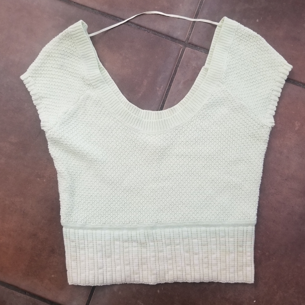 Free People Cropped Ombre Sweater Women's S